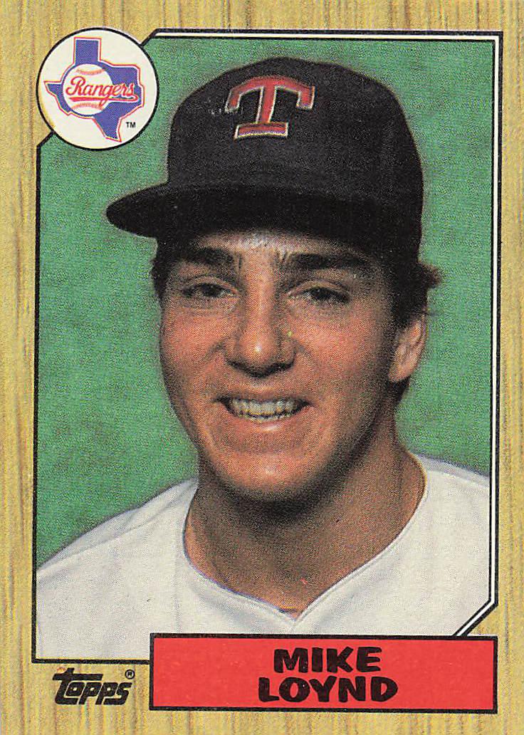 1987 Topps Baseball Mike Loynd #126 Rookie