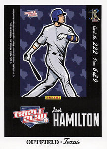 2012 Panini Triple Play Baseball Josh Hamilton #222