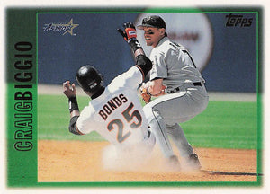 1997 Topps Baseball Craig Biggio #85