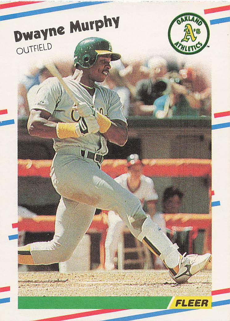 1988 Fleer Baseball Dwayne Murphy #287