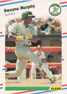 1988 Fleer Baseball Dwayne Murphy #287