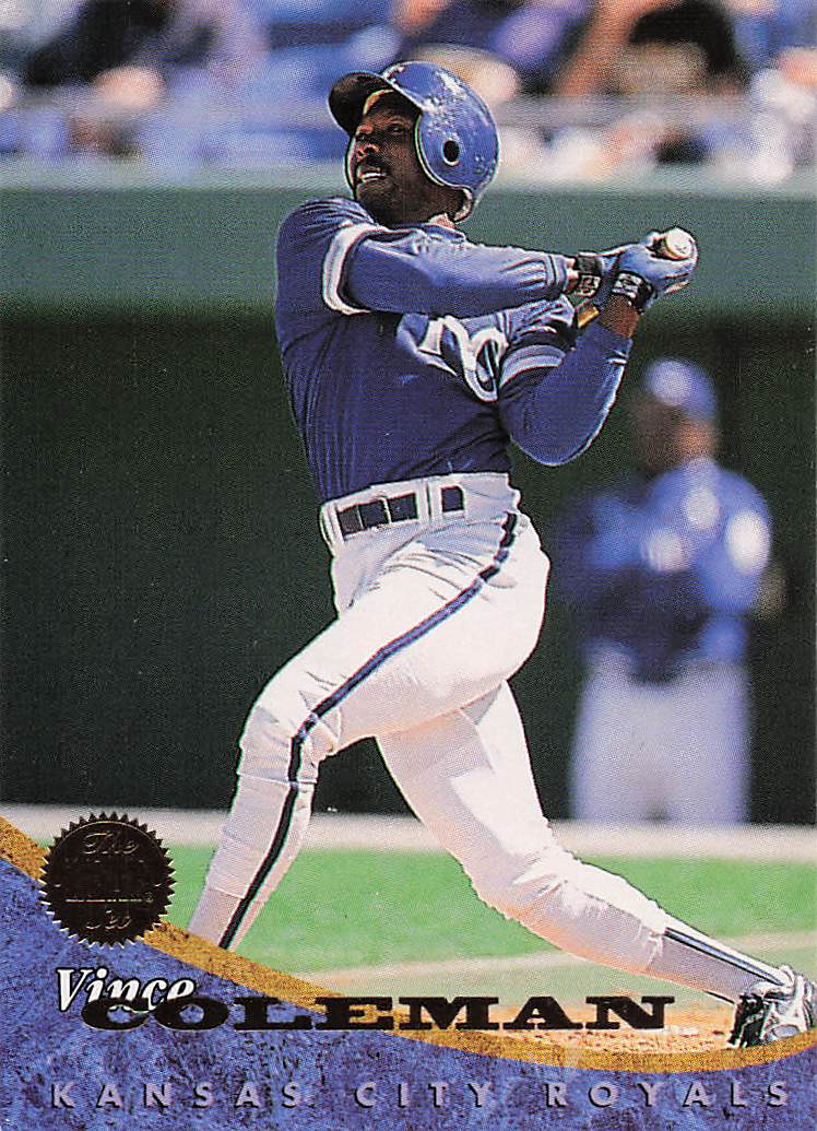 1994 Leaf Baseball Vince Coleman #240