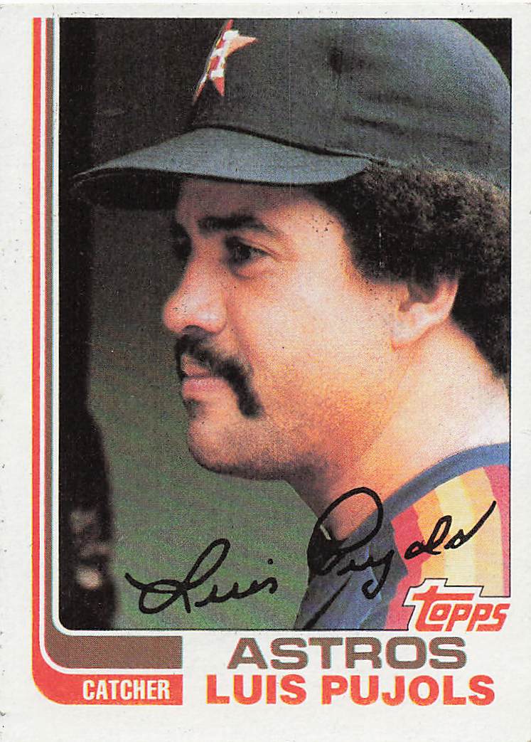 1982 Topps Baseball Luis Pujols #582