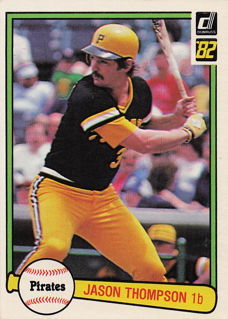1982 Donruss Baseball Jason Thompson #502