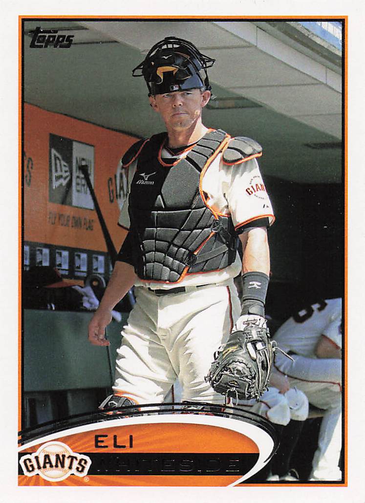 2012 Topps Baseball Eli Whiteside #127