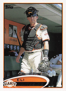 2012 Topps Baseball Eli Whiteside #127