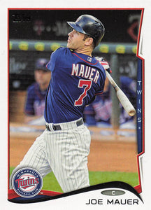 2014 Topps Baseball Joe Mauer #125