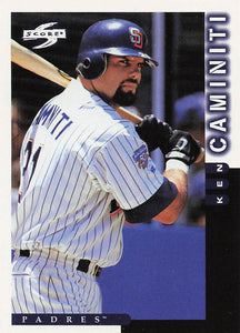 1998 Score Baseball Ken Caminiti #115