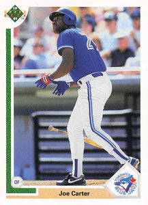 1991 Upper Deck Baseball Joe Carter #765b