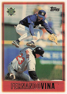 1997 Topps Baseball Fernando Vina #213