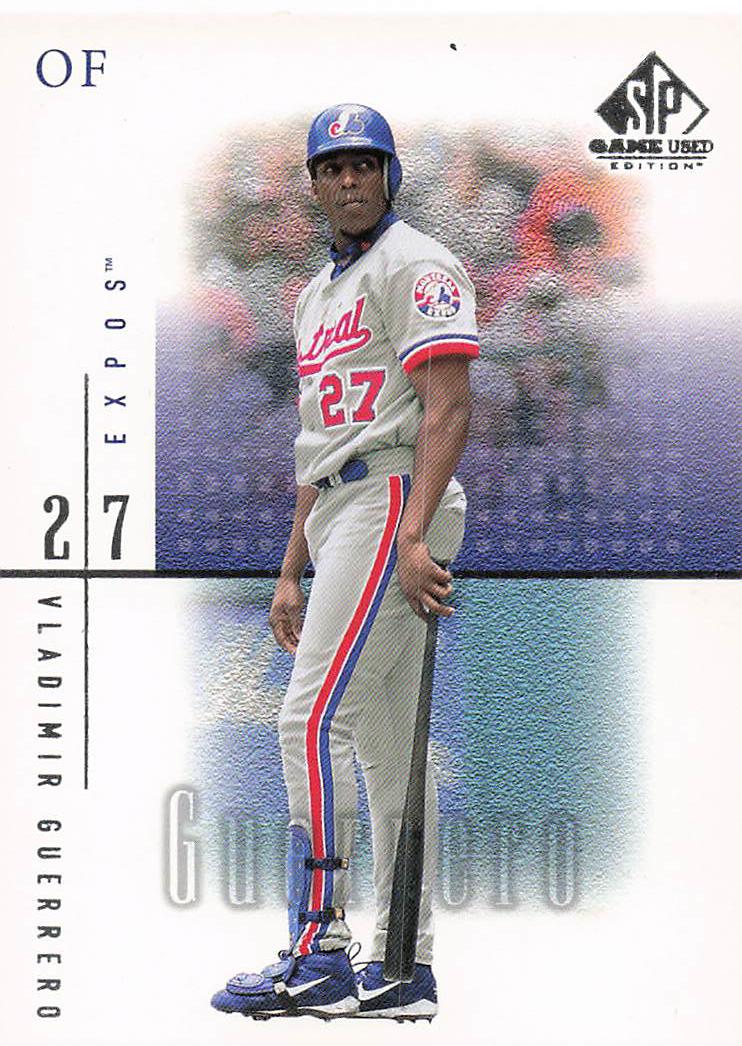 2001 SP Game Used Edition Baseball Vladimir Guerrero #45