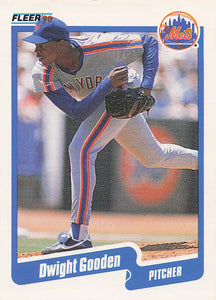1990 Fleer Baseball Dwight Gooden #204