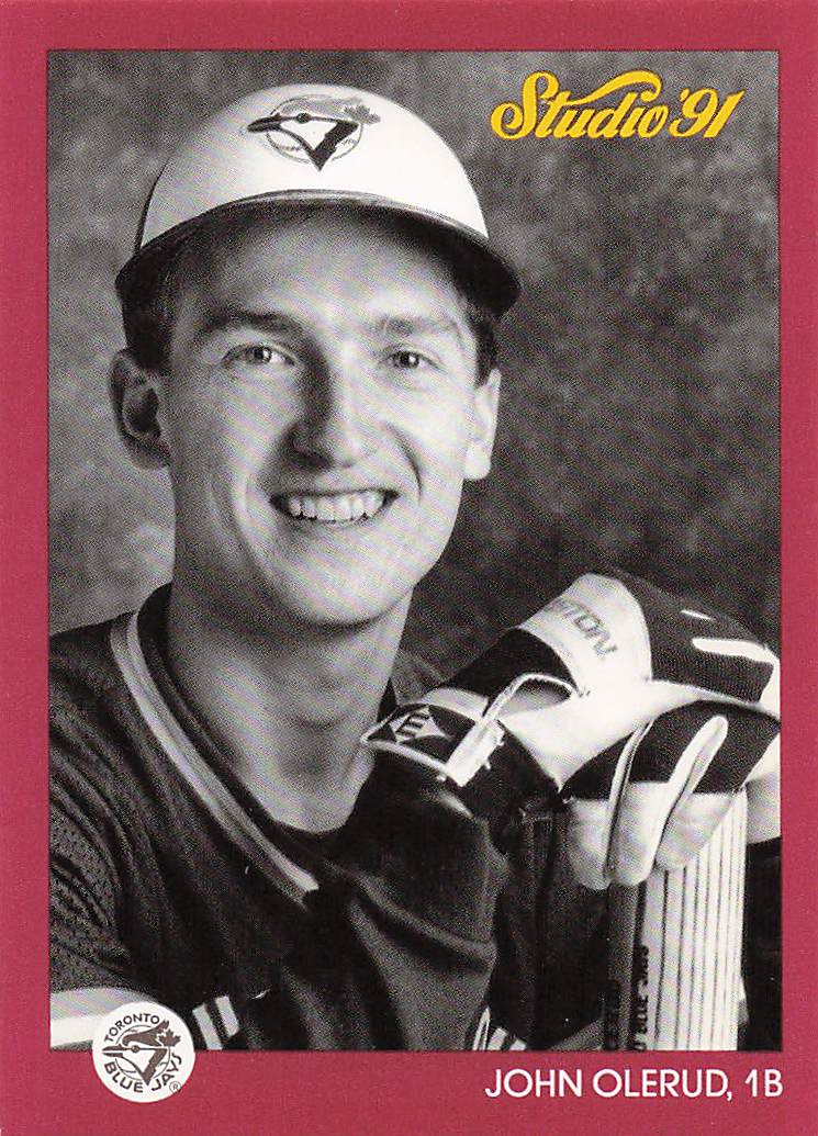 1991 Studio Baseball John Olerud #136