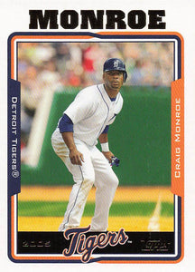2005 Topps Baseball Craig Monroe #504