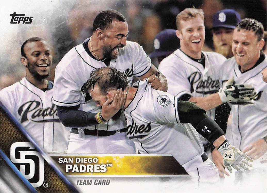 2016 Topps Baseball San Diego Padres #315