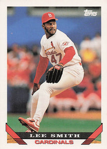 1993 Topps Baseball Lee Smith #12