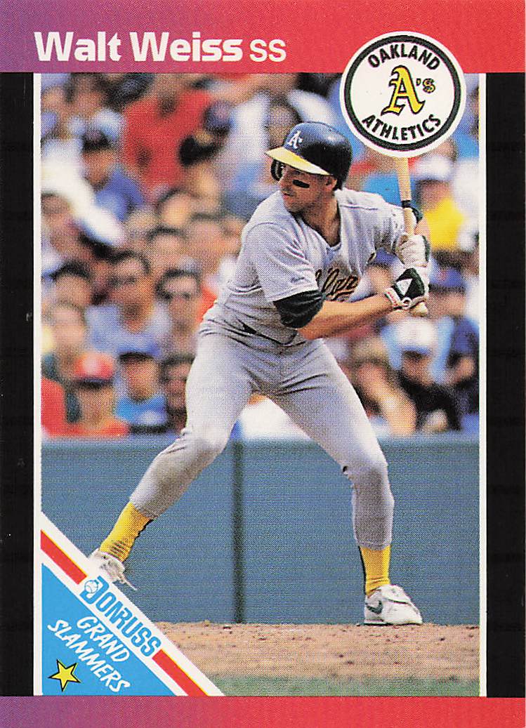 1989 Donruss Baseball Grand Slammers Walt Weiss #3
