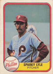 1981 Fleer Baseball Sparky Lyle #17