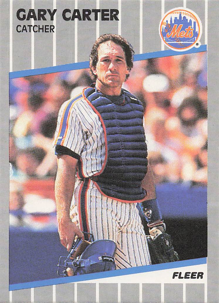1989 Fleer Baseball Gary Carter #30