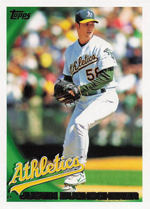 2010 Topps Baseball Justin Duchscherer #153