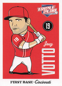 2012 Panini Triple Play Baseball Joey Votto #20