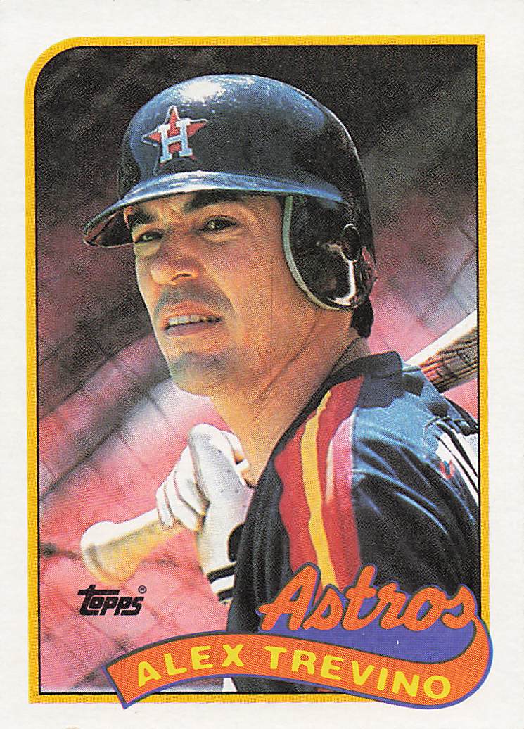 1989 Topps Baseball Alex Trevino #64