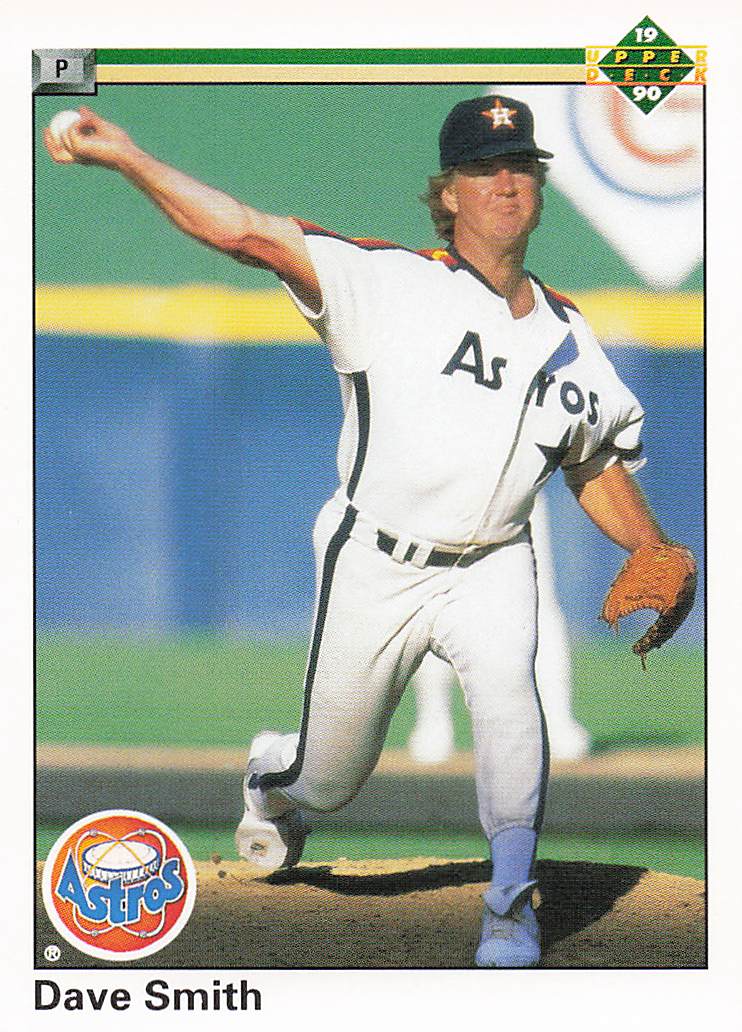 1990 Upper Deck Baseball Dave Smith #448