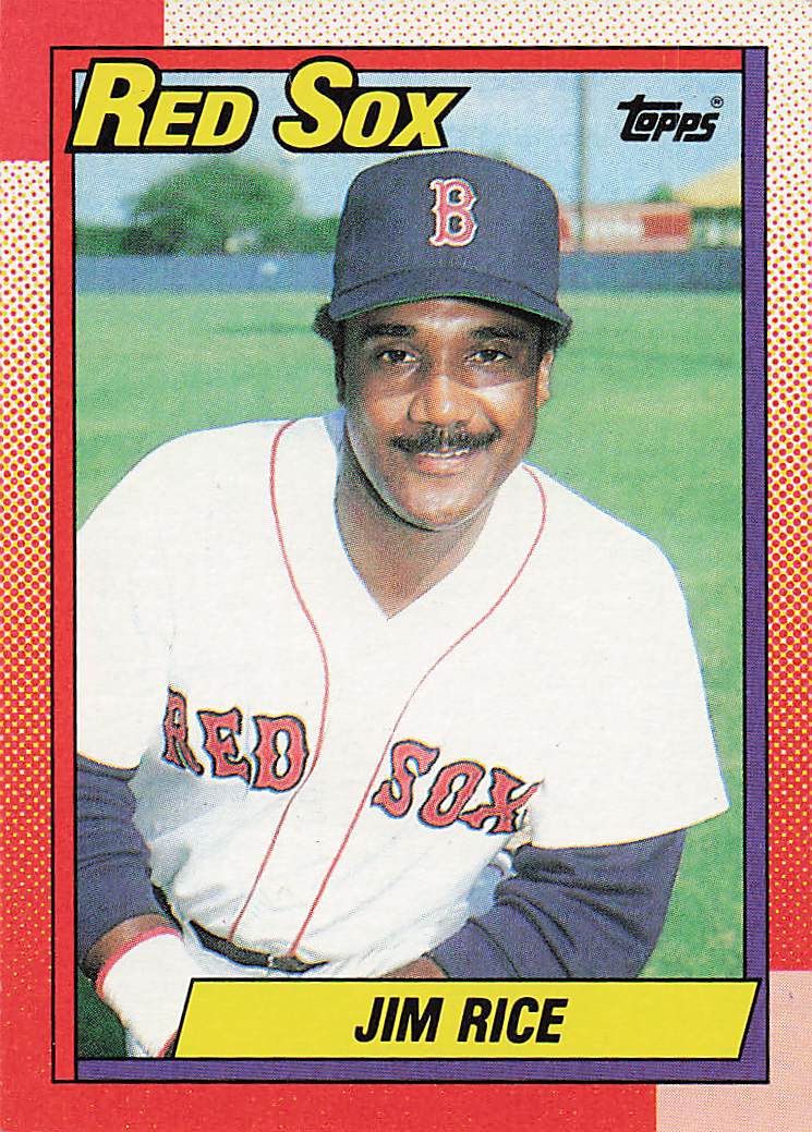 1990 Topps Baseball Jim Rice #785