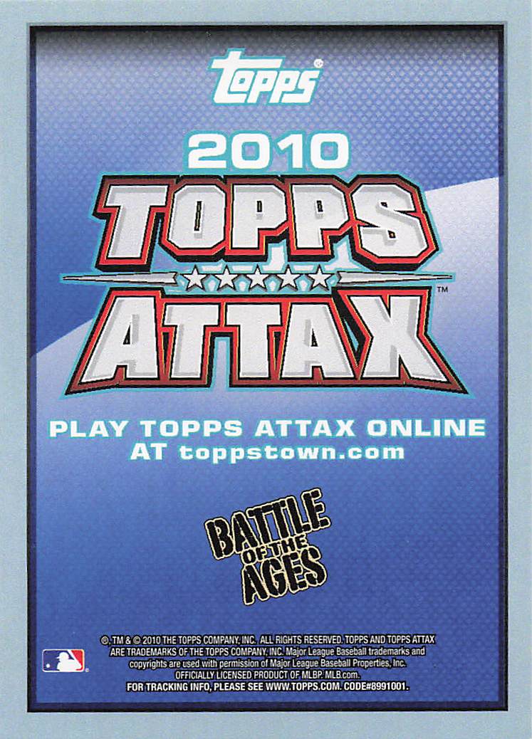 2010 Topps Attax Baseball Battle of the Ages Rickey Henderson #NNO