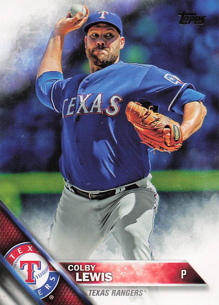 2016 Topps Baseball Colby Lewis #305