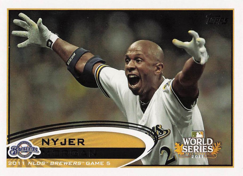 2012 Topps Baseball Nyjer Morgan #272