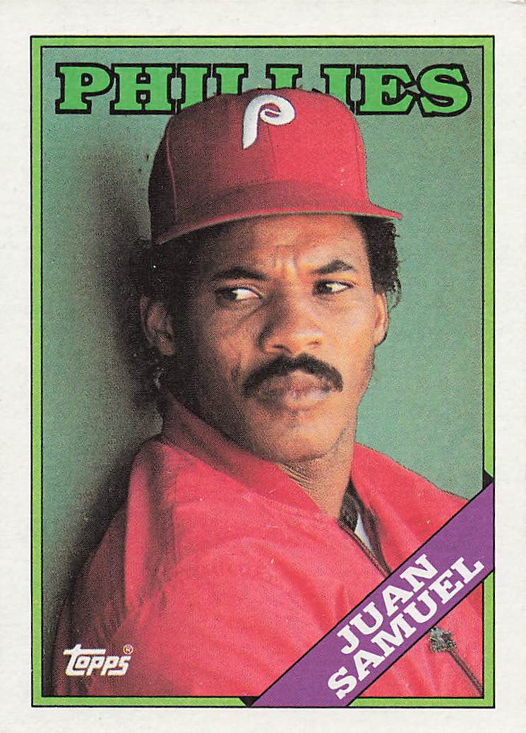1988 Topps Baseball Juan Samuel #705