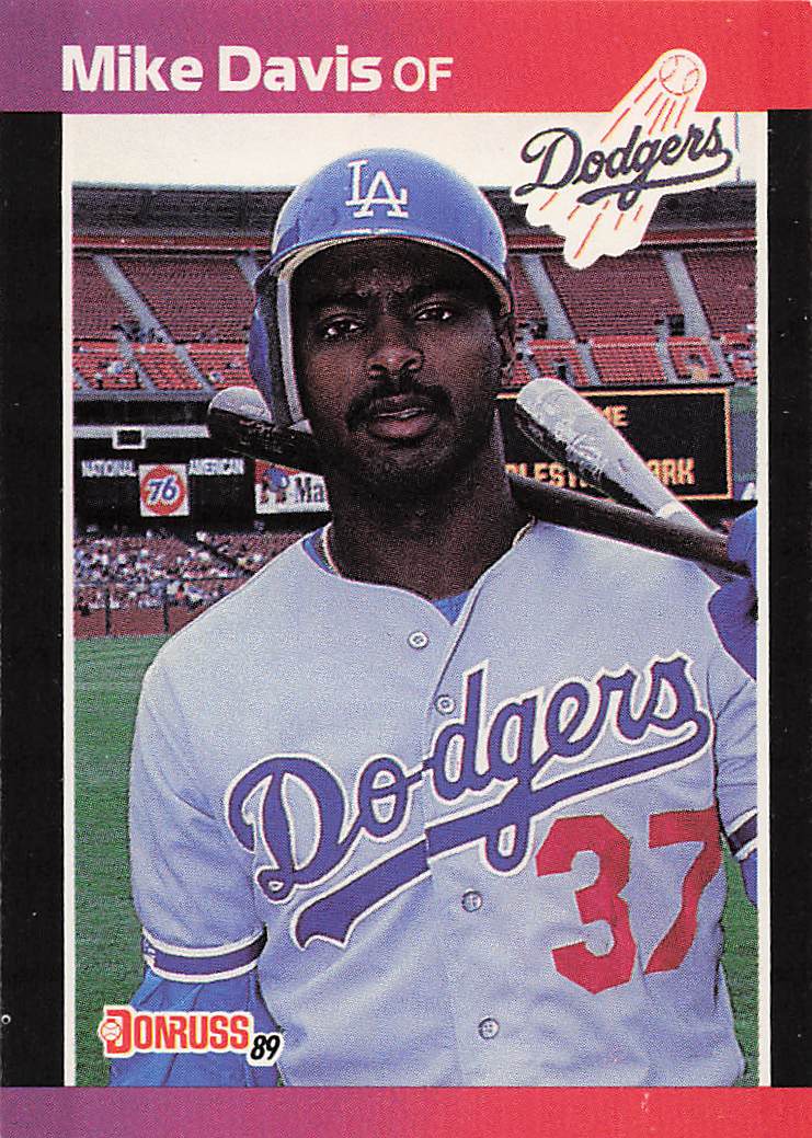 1989 Donruss Baseball Mike Davis #316