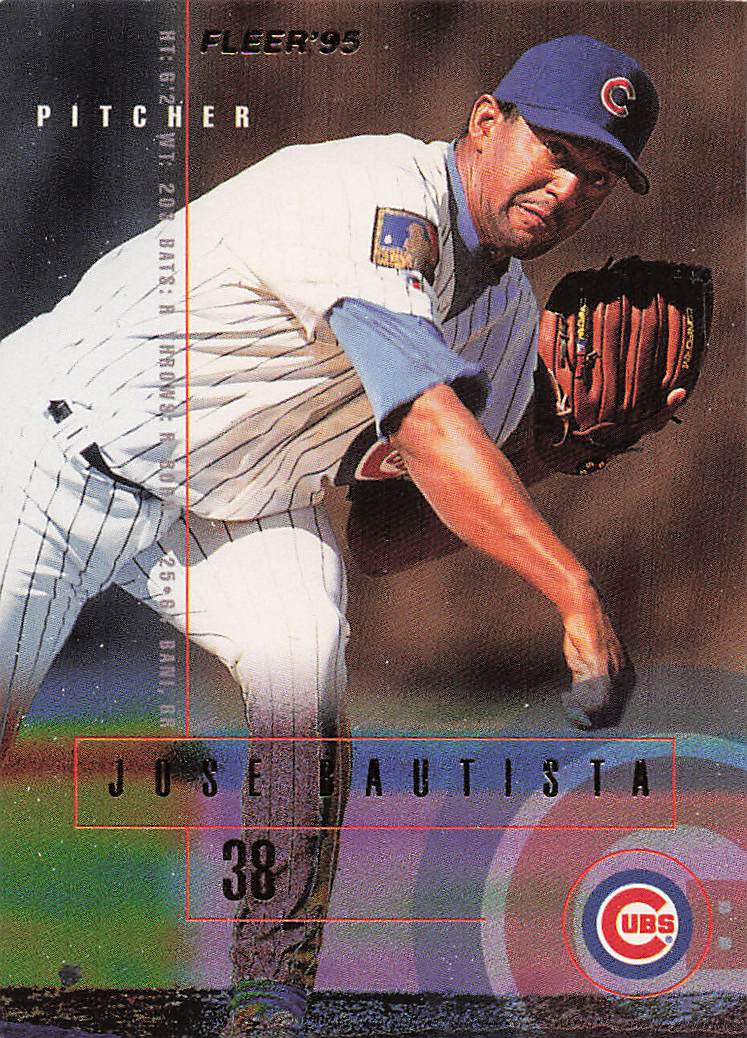 1995 Fleer Baseball Jose Bautista #409