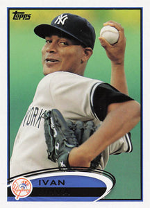 2012 Topps Baseball Ivan Nova #133a