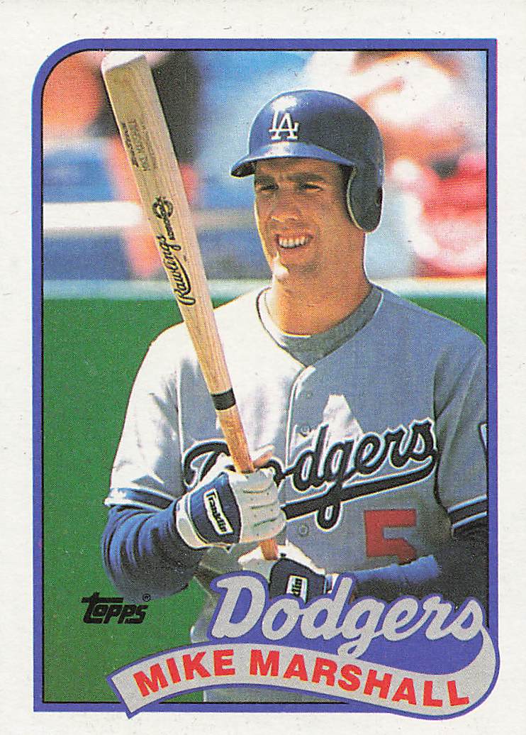 1989 Topps Baseball Mike Marshall #582