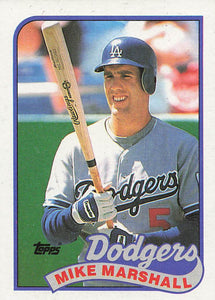 1989 Topps Baseball Mike Marshall #582