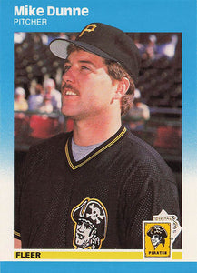 1987 Fleer Update Baseball Mike Dunne #U-29