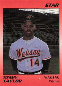 1990 Star Wausau Timbers Baseball Tommy Taylor #23