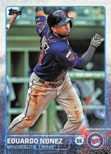 2015 Topps Baseball Eduardo Nunez #499