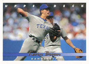 1993 Upper Deck Baseball Kevin Brown #76