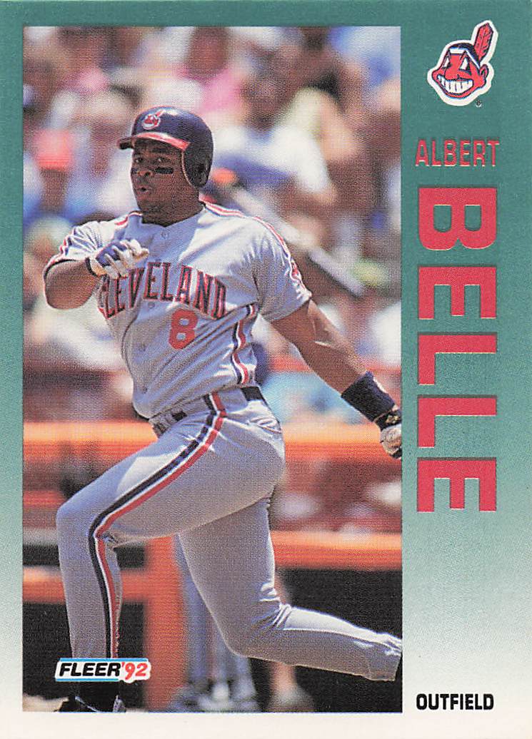1992 Fleer Baseball Albert Belle #105