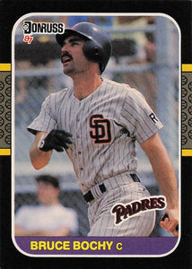 1987 Donruss Baseball Bruce Bochy #311
