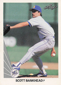 1990 Leaf Baseball Scott Bankhead #127