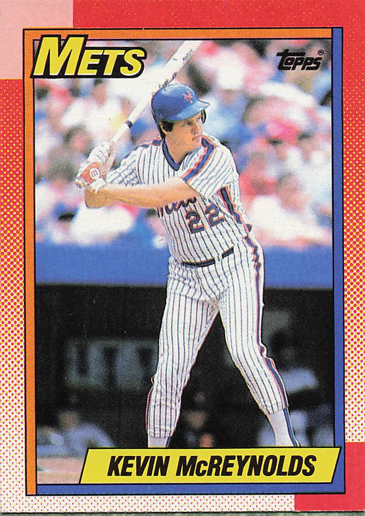 1990 Topps Baseball Kevin McReynolds #545