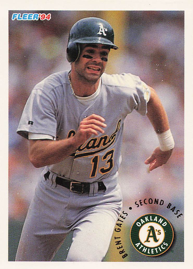 1994 Fleer Baseball Brent Gates #261