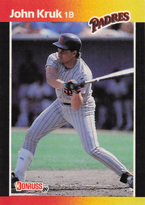 1989 Donruss Baseball John Kruk #86b