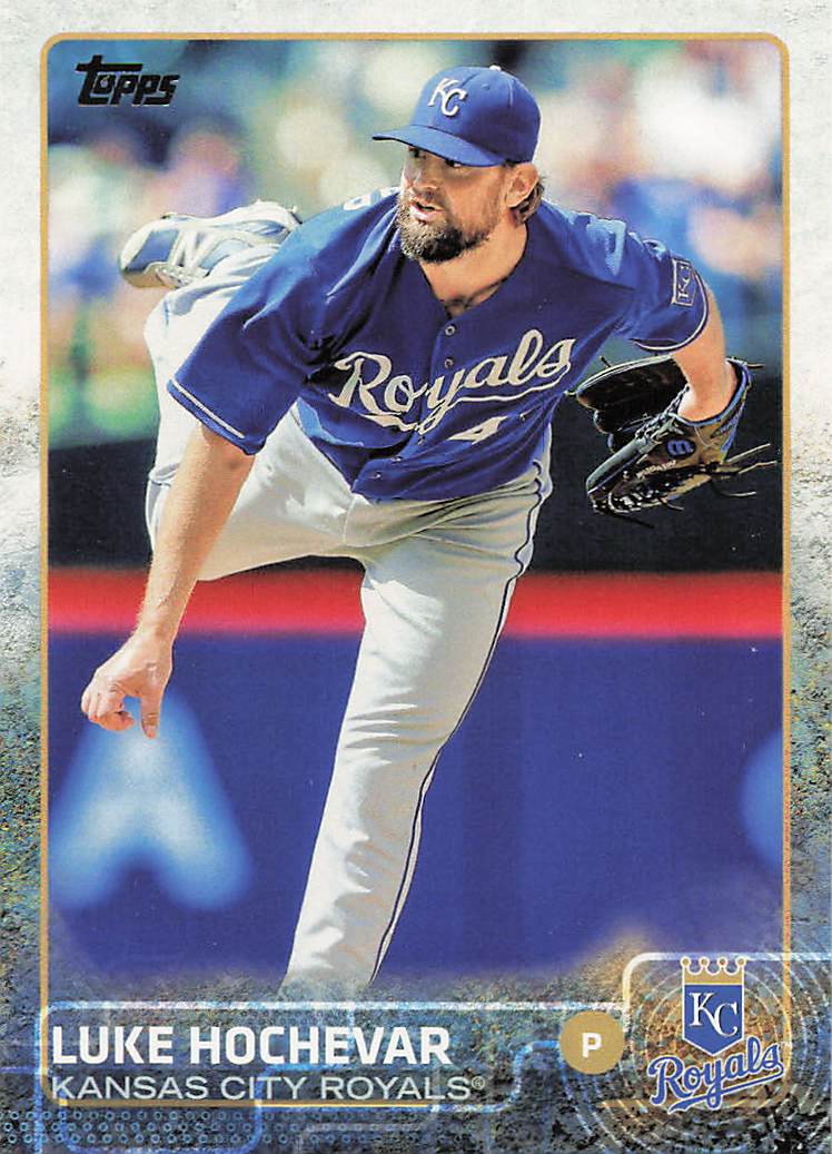 2015 Topps Baseball Luke Hochevar #609