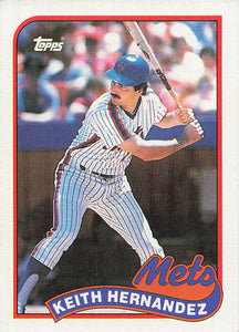 1989 Topps Baseball Keith Hernandez #480