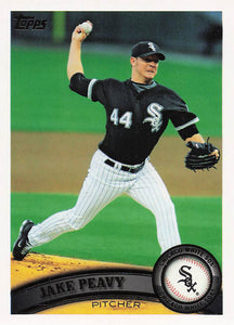 2011 Topps Baseball Jake Peavy #537